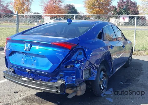 2018 Honda Civic Ex z USA, uszkodzony, nr VIN 2HGFC2F75JH596917